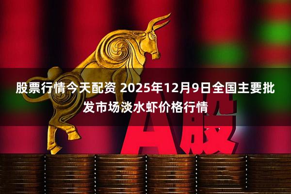 股票行情今天配资 2025年12月9日全国主要批发市场淡水虾价格行情